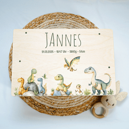 Personalized Memory Box - Baby Lion