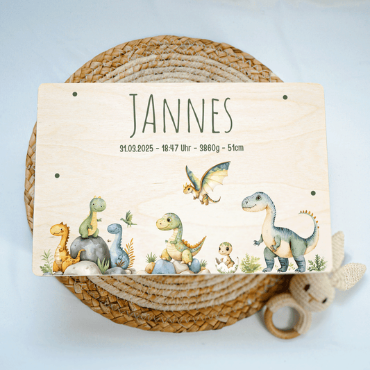 Personalized Memory Box - Baby Lion