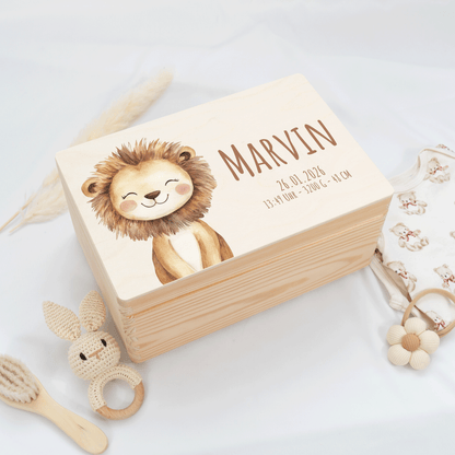 Personalisierte Erinnerungskiste - Woodland Friends