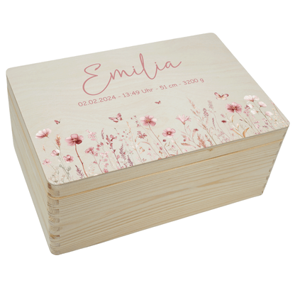 Personalized Memory Box - Baby Lion