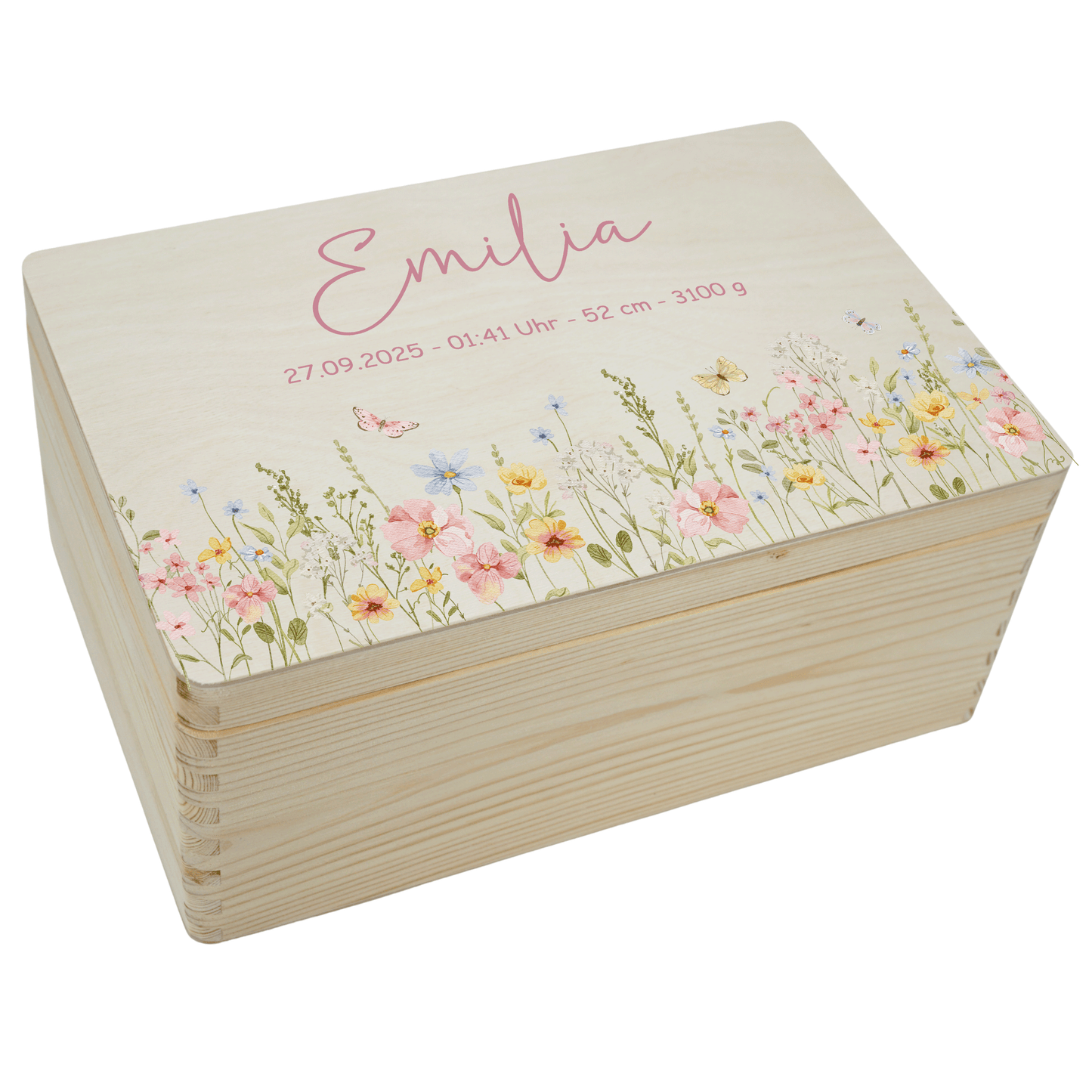 Personalized Memory Box - Baby Lion