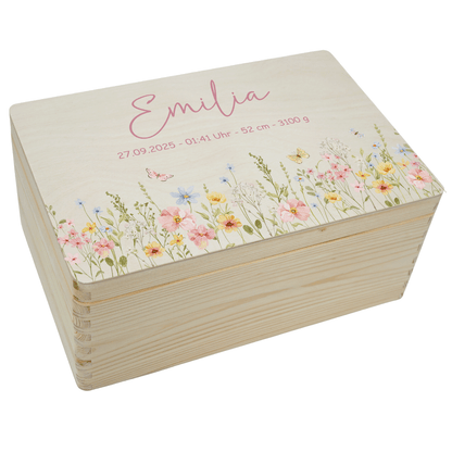 Personalized Memory Box - Baby Lion