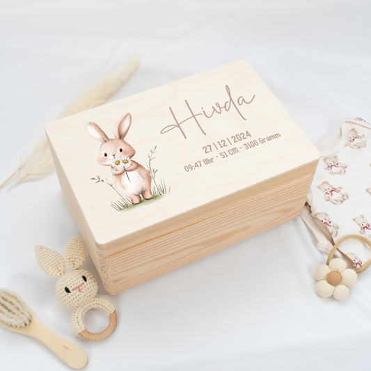 Personalized Memory Box - Baby Lion
