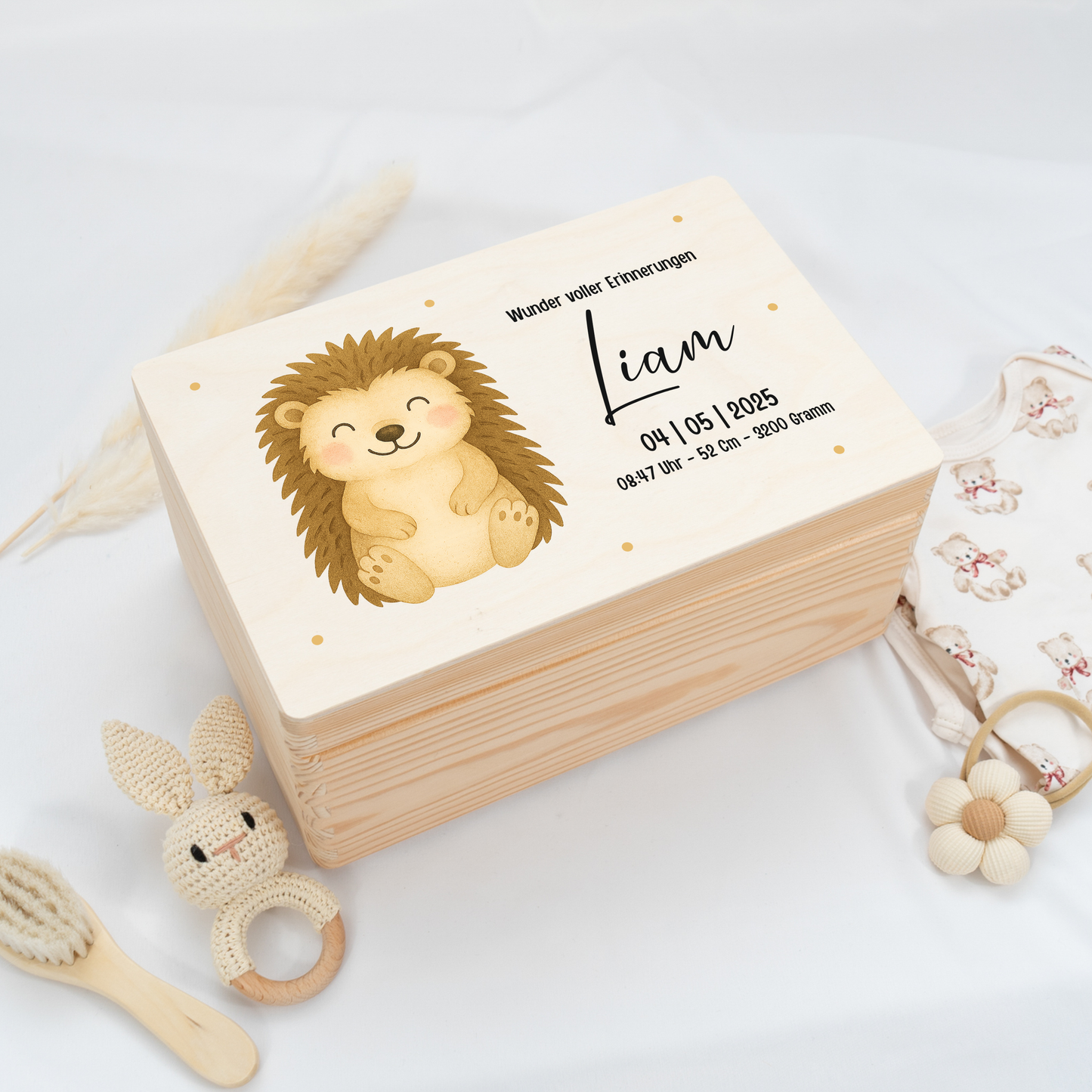 Personalized Memory Box - Baby Lion
