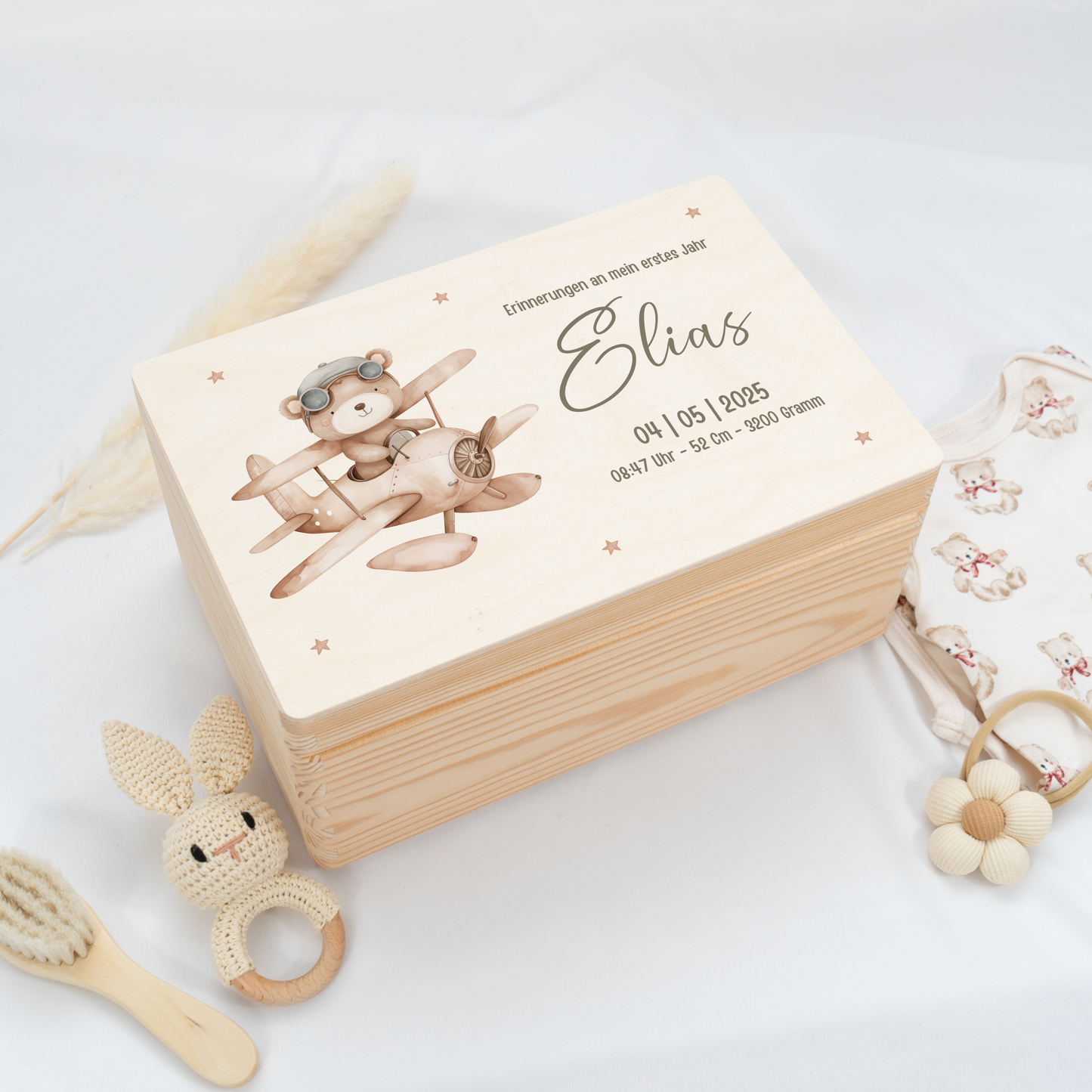 Personalized Memory Box - Baby Lion