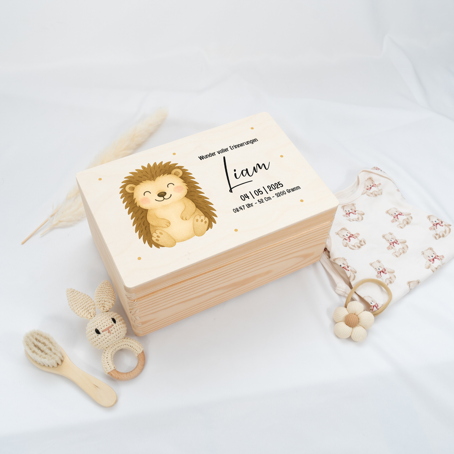 Personalized Memory Box - Baby Lion