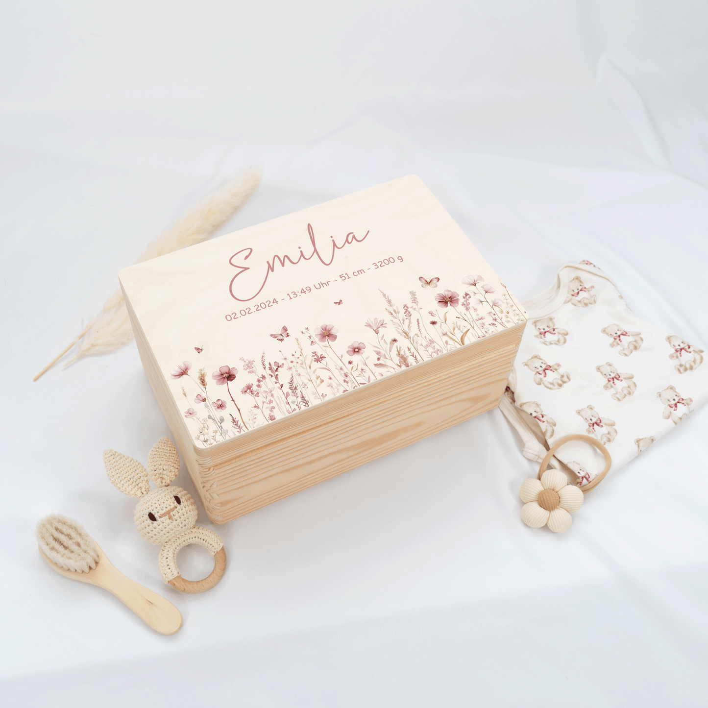 Personalized Memory Box - Baby Lion