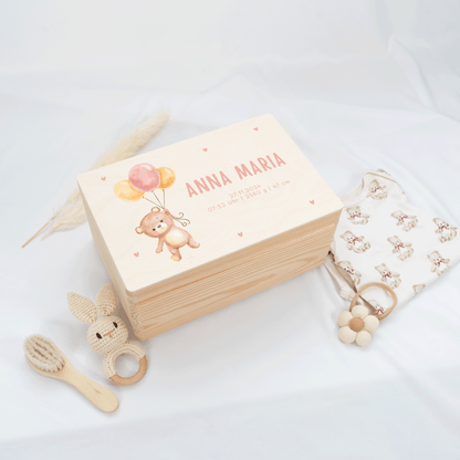 Personalized Memory Box - Baby Lion