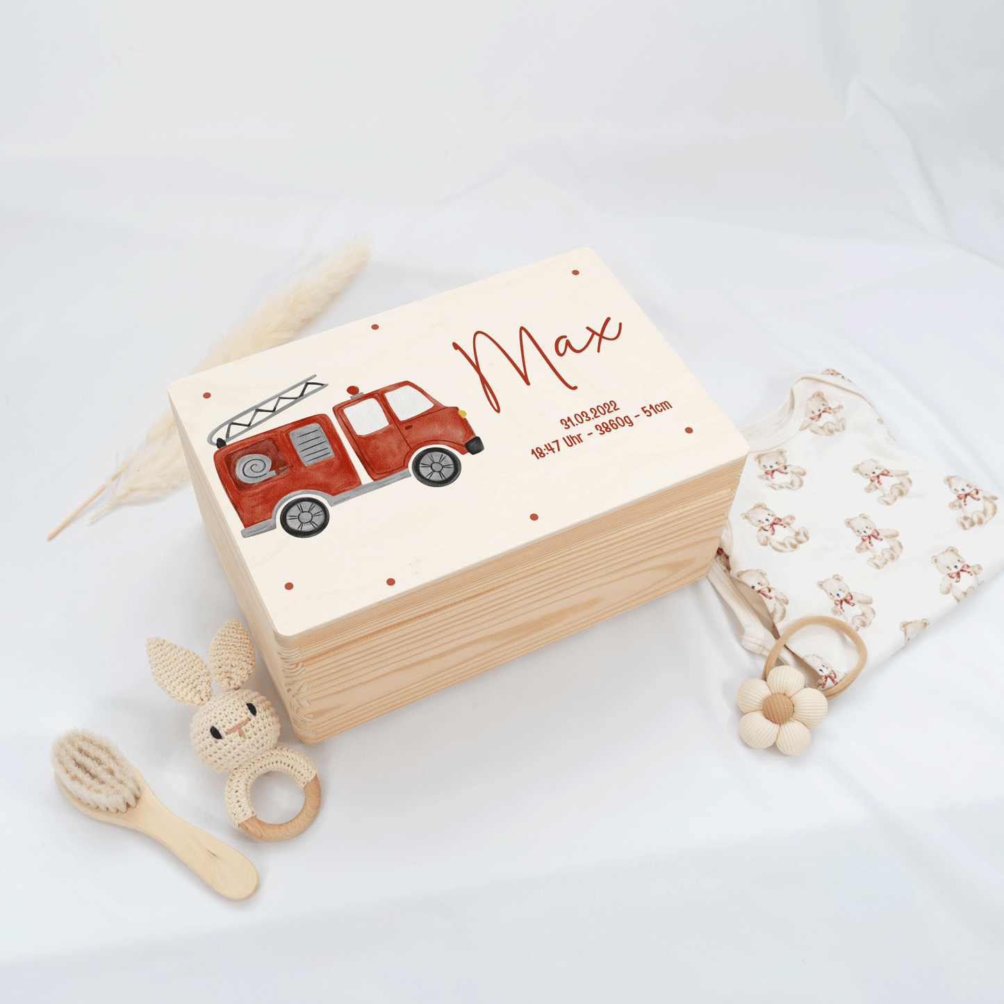 Personalized Memory Box - Baby Lion