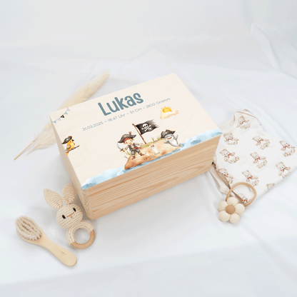 Personalized Memory Box - Baby Lion