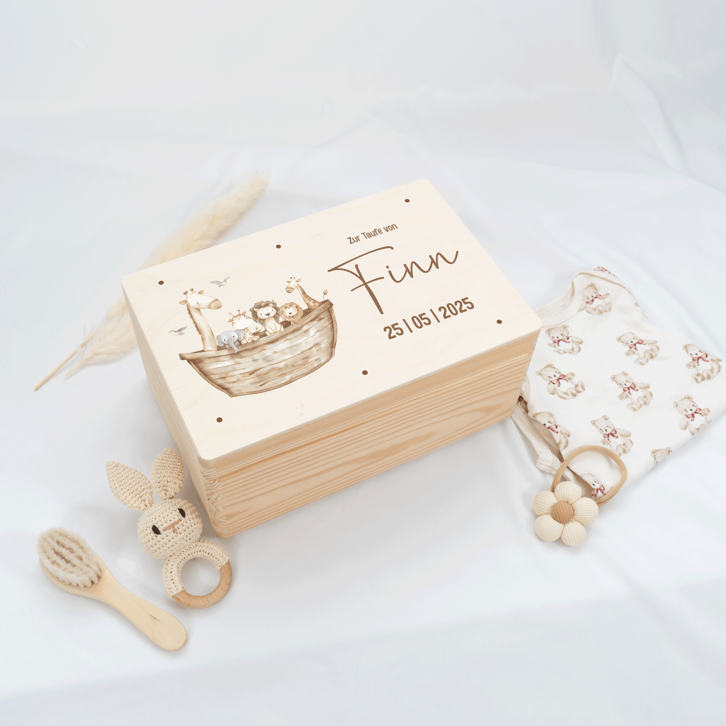 Personalized Memory Box - Baby Lion