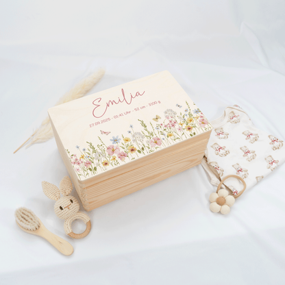 Personalized Memory Box - Baby Lion