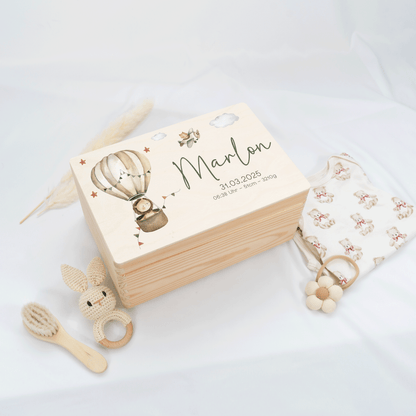 Personalized Memory Box - Baby Lion