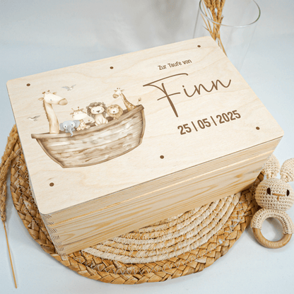 Personalized Memory Box - Baby Lion