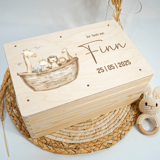 Personalized Memory Box - Baby Lion