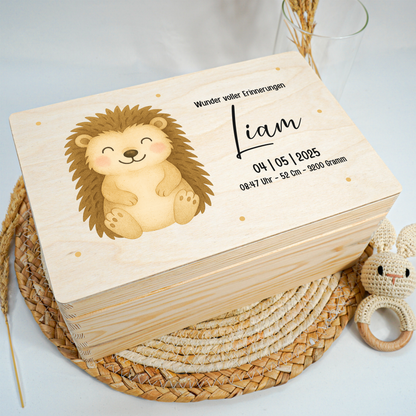 Personalized Memory Box - Baby Lion