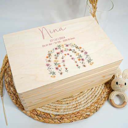 Personalized Memory Box - Baby Lion