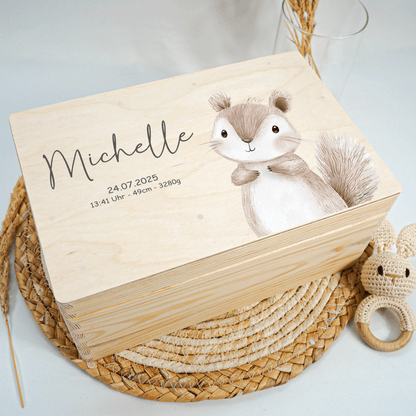 Personalized Memory Box - Baby Lion
