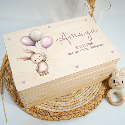 Personalized Memory Box - Baby Lion