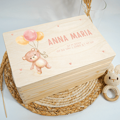 Personalized Memory Box - Baby Lion