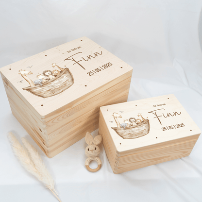 Personalized Memory Box - Baby Lion