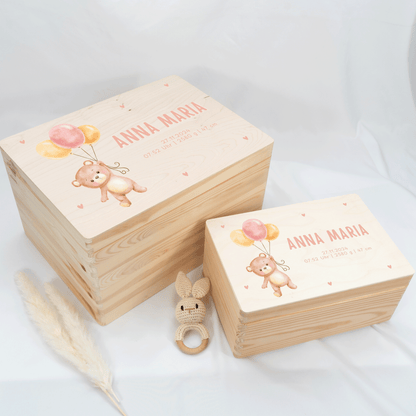 Personalized Memory Box - Baby Lion