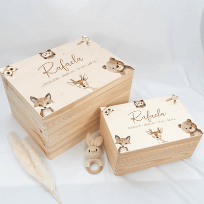 Personalized Memory Box - Baby Lion
