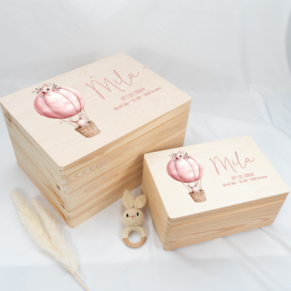 Personalized Memory Box - Baby Lion
