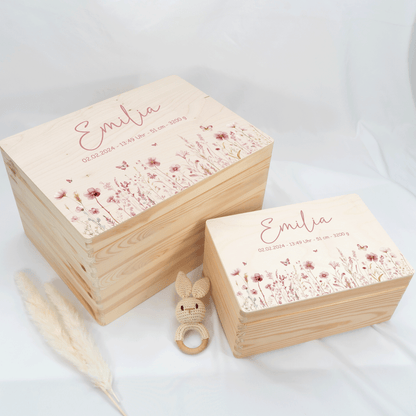 Personalized Memory Box - Baby Lion