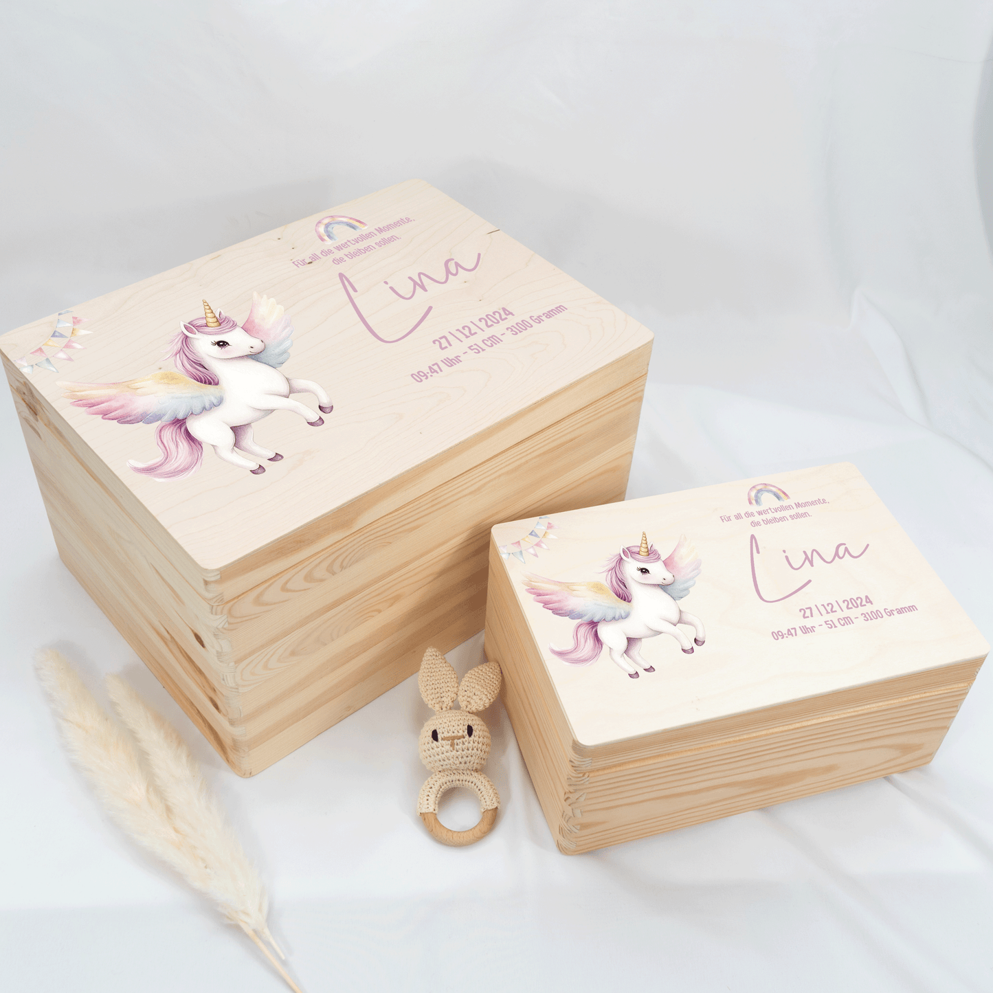 Personalized Memory Box - Baby Lion