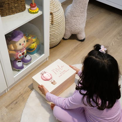 Personalized Memory Box - Baby Lion