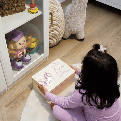 Personalized Memory Box - Baby Lion