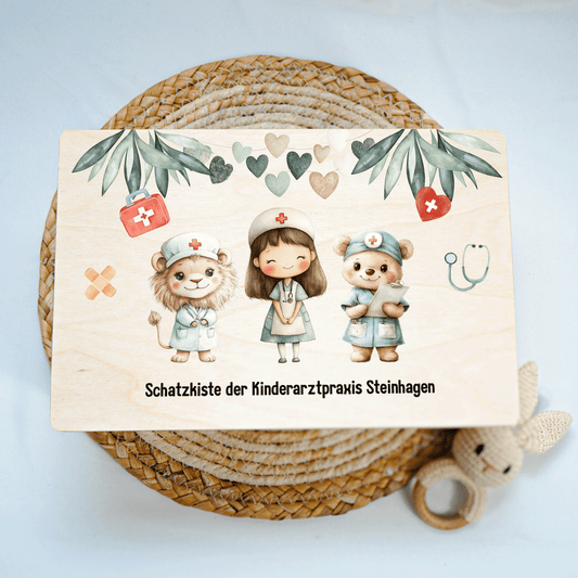 Personalized Memory Box - Baby Lion