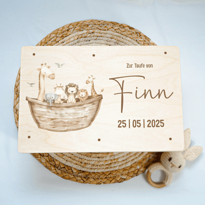 Personalized Memory Box - Baby Lion
