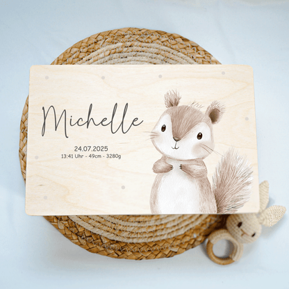 Personalized Memory Box - Baby Lion
