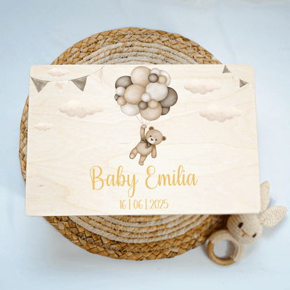 Personalized Memory Box - Baby Lion