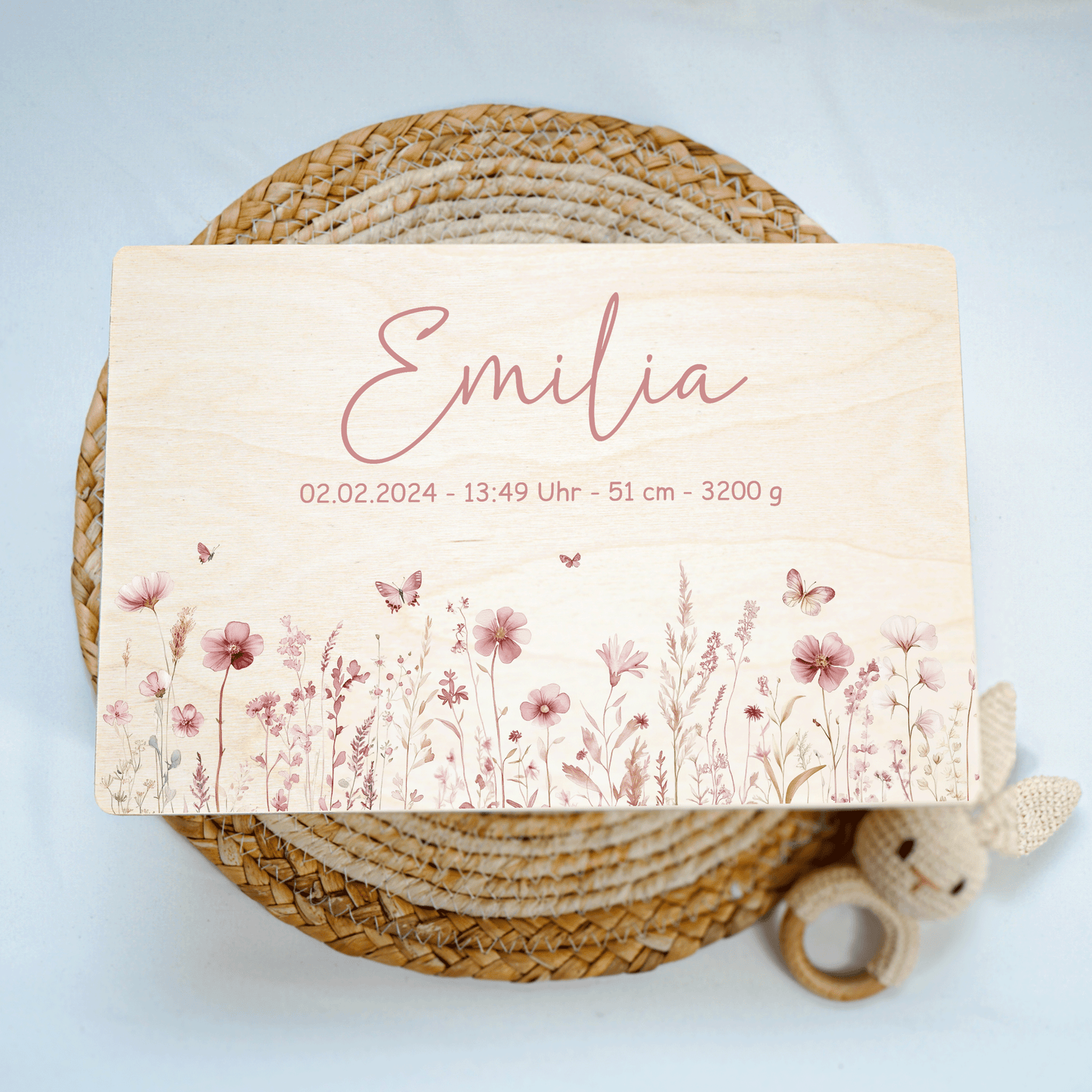 Personalized Memory Box - Baby Lion