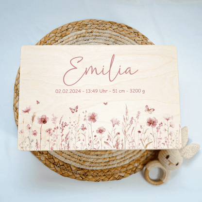 Personalized Memory Box - Baby Lion