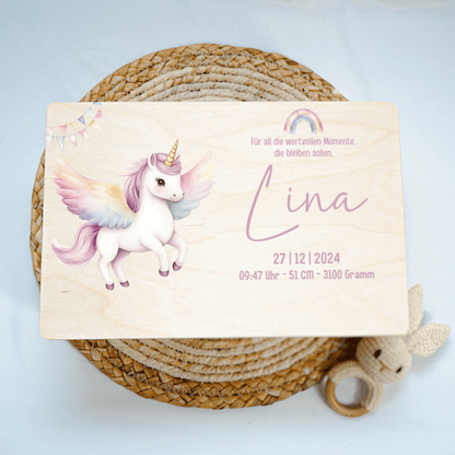 Personalized Memory Box - Baby Lion