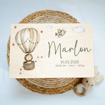 Personalized Memory Box - Baby Lion