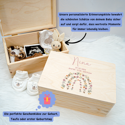 Personalized Memory Box - Baby Lion