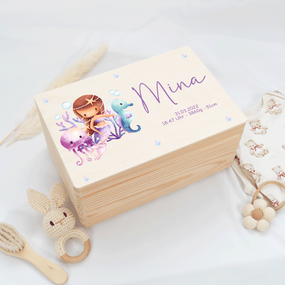 Personalized Memory Box - Baby Lion