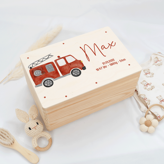 Personalized Memory Box - Baby Lion
