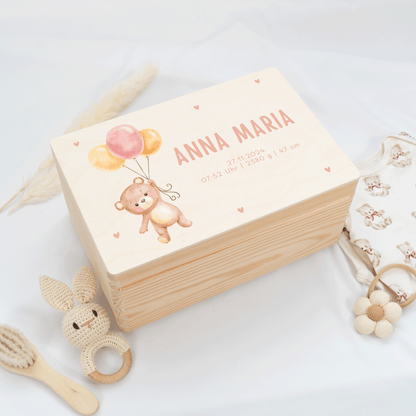 Personalized Memory Box - Baby Lion