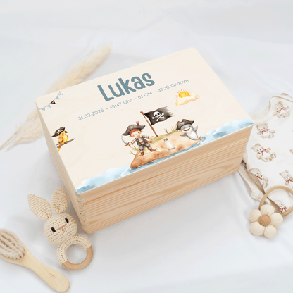 Personalized Memory Box - Baby Lion