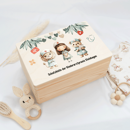 Personalized Memory Box - Baby Lion
