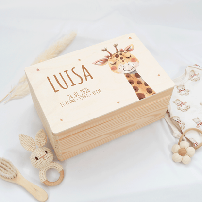 Personalisierte Erinnerungskiste - Woodland Friends