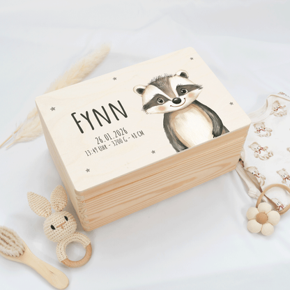 Personalisierte Erinnerungskiste - Abenteuerfreunde