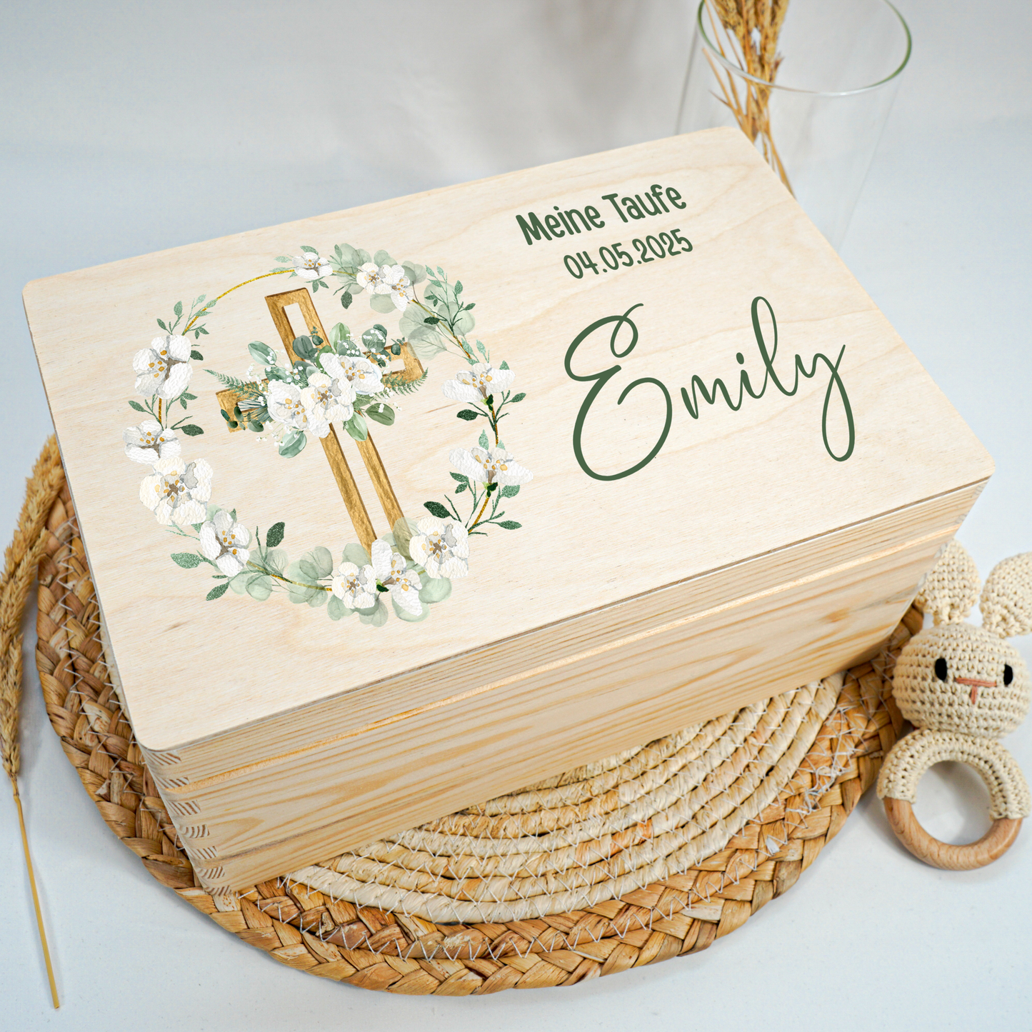 Personalized Memory Box - Baby Lion