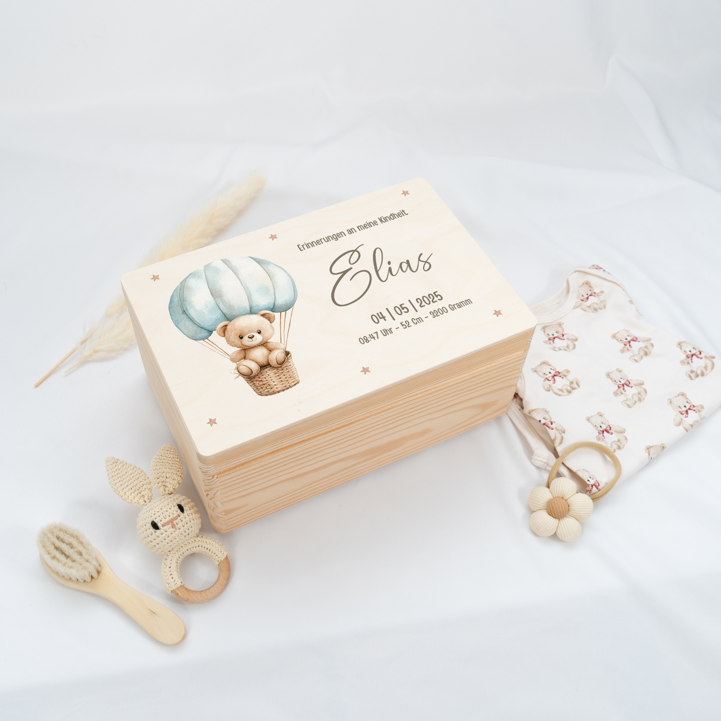 Personalized Memory Box - Baby Lion